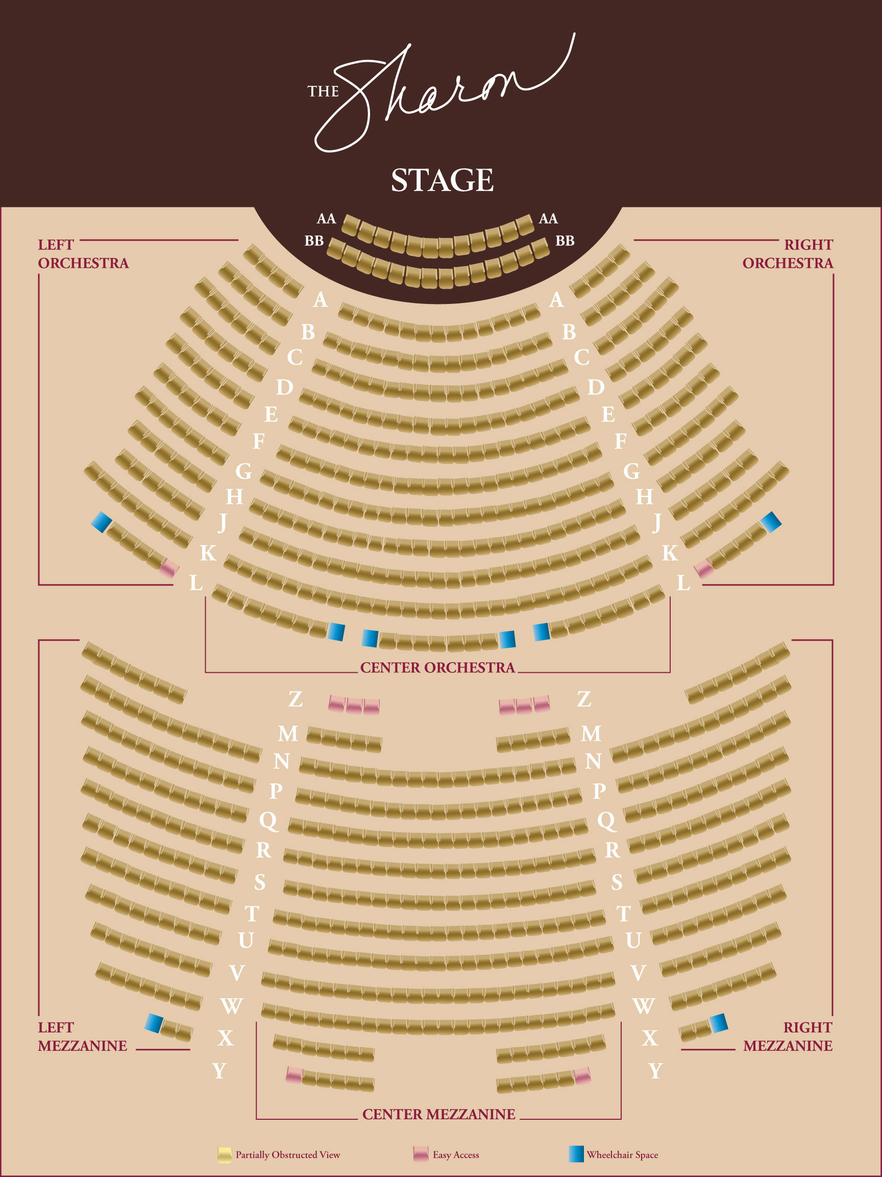 Ocean City Performing Arts Center Seating Chart