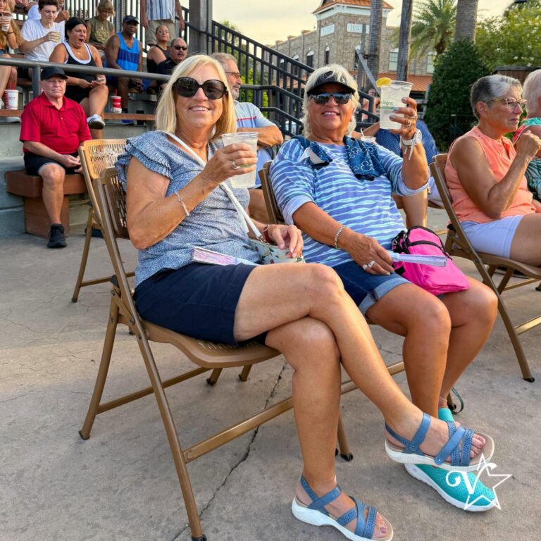 Town Square Drinks with Patrons