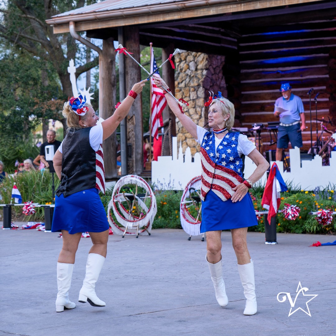The Villages Twirlers and Drum Corps