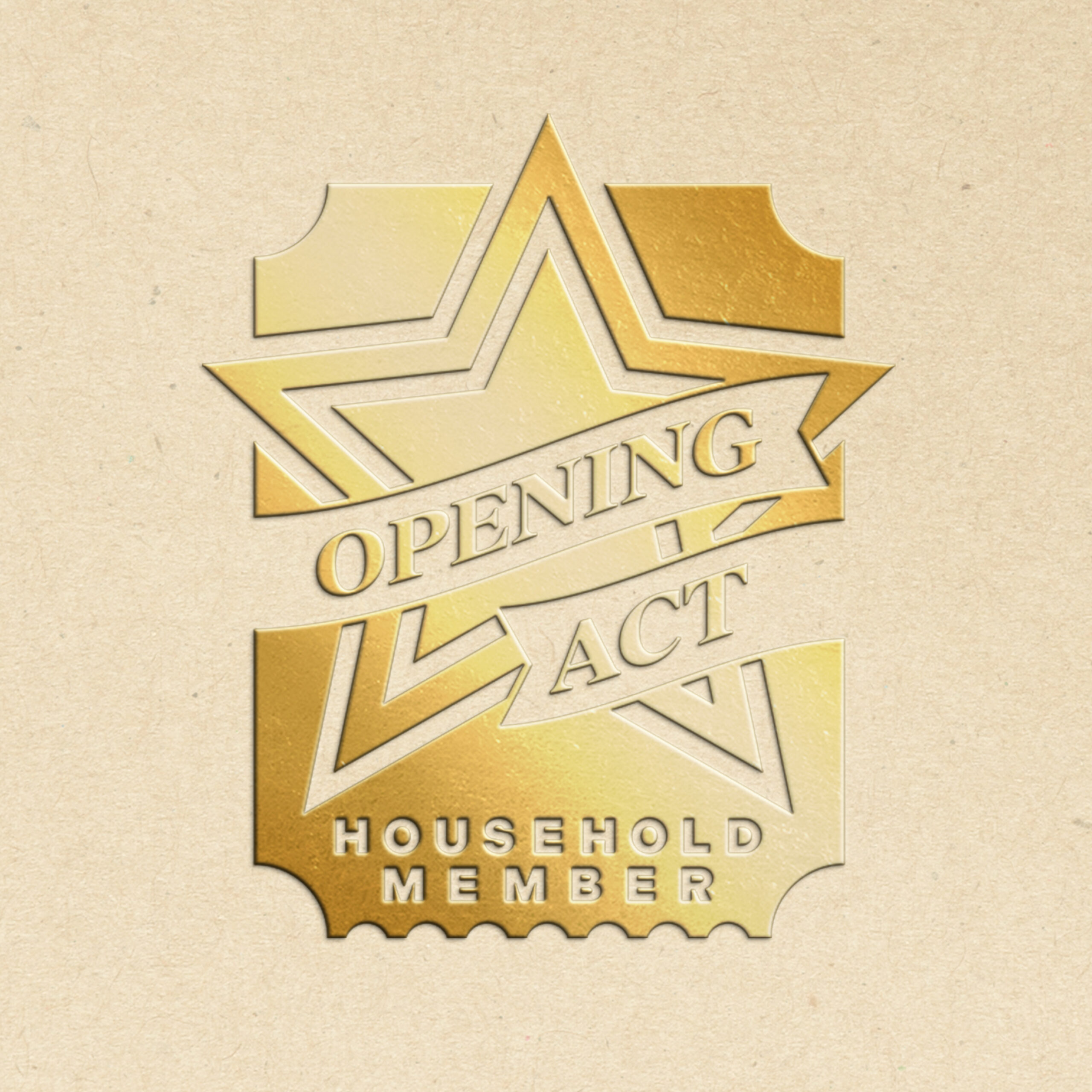 Opening Act Household Member logo