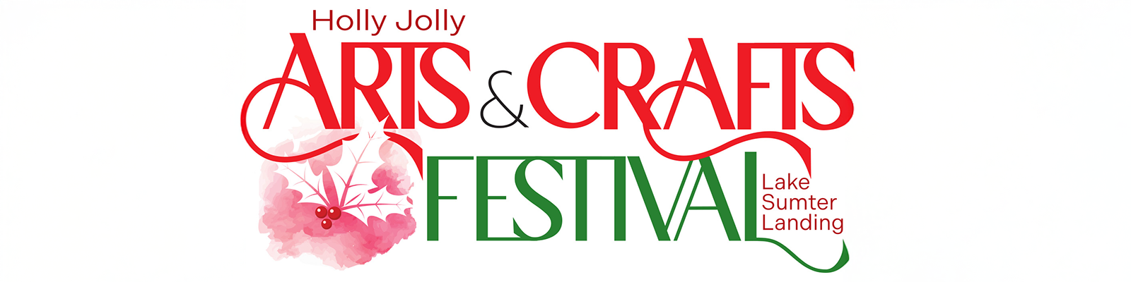 Arts and Crafts Holiday Logo - 1600x400